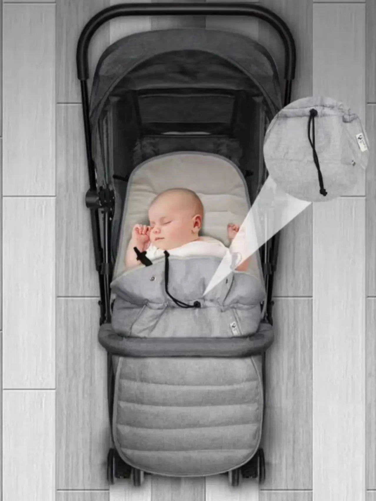 Gigoteuse de transport bébé